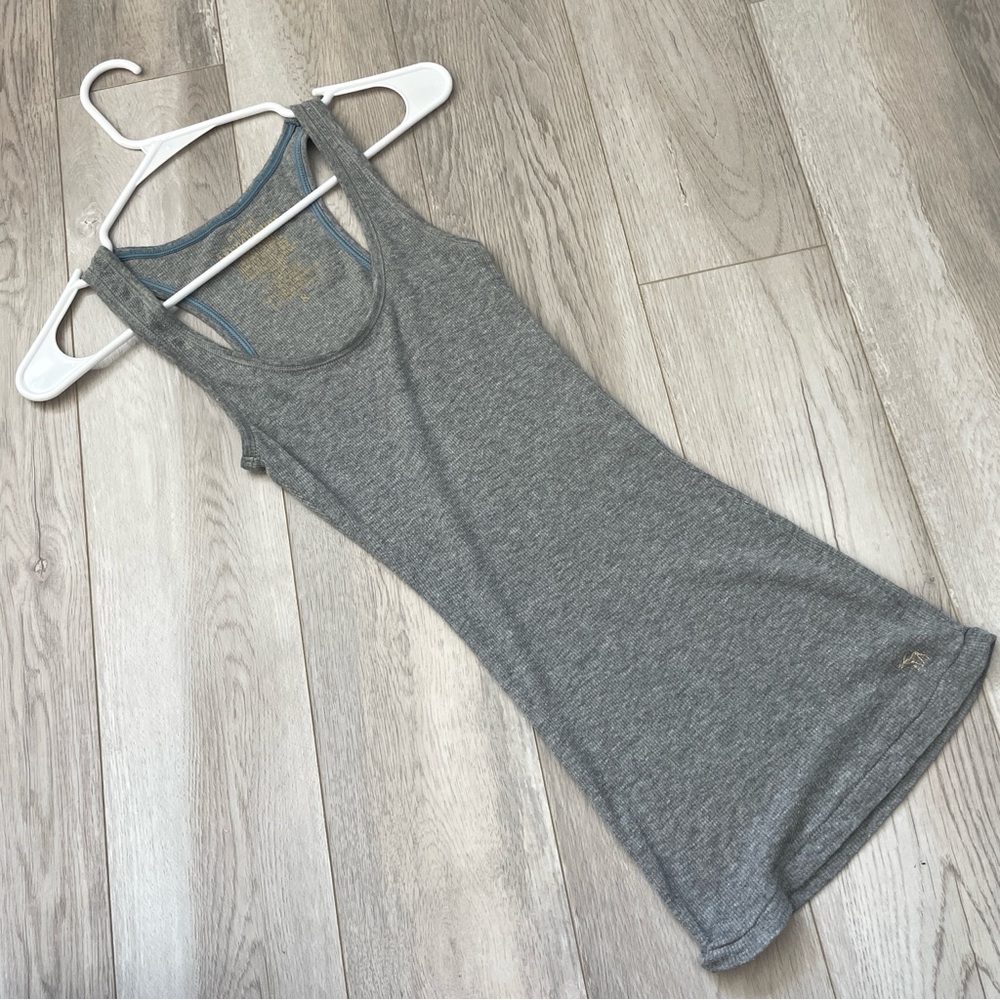 Abercrombie & Fitch Gray Racerback Tank Top